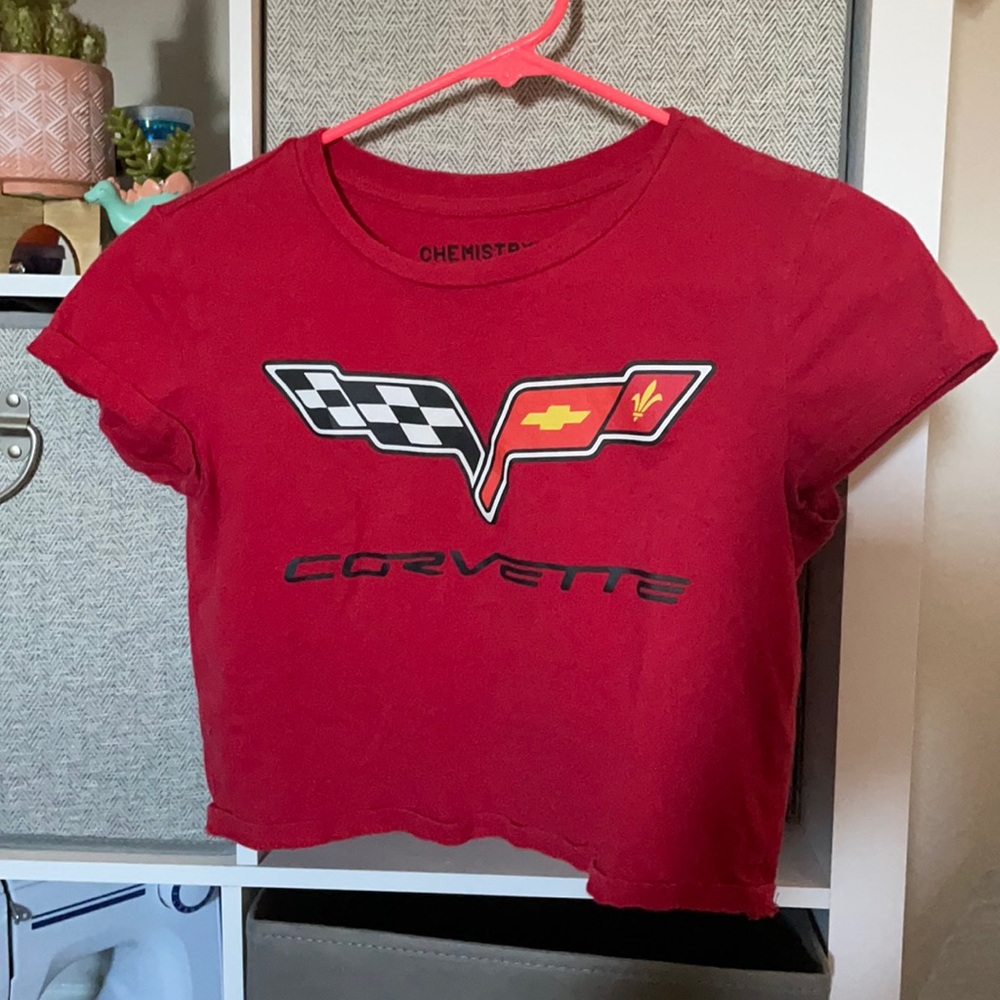 Cropped graphic Tee